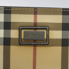 Burberry Nova Check Tote canvas check pattern