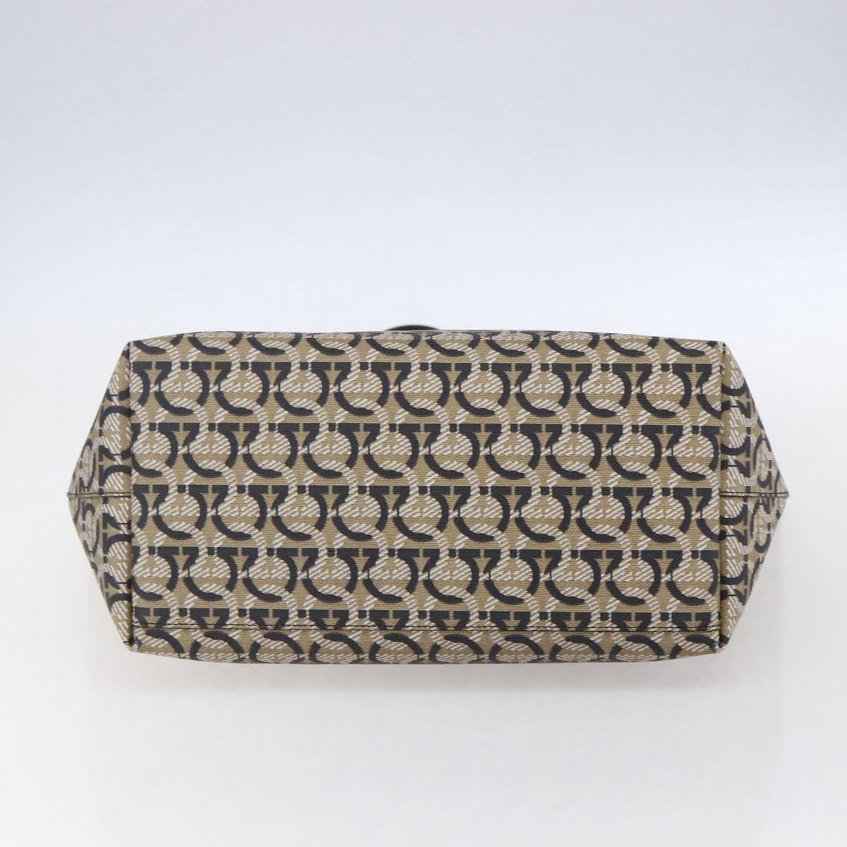 Salvatore Ferragamo Gancini Travel Tote Gancini Jacquard