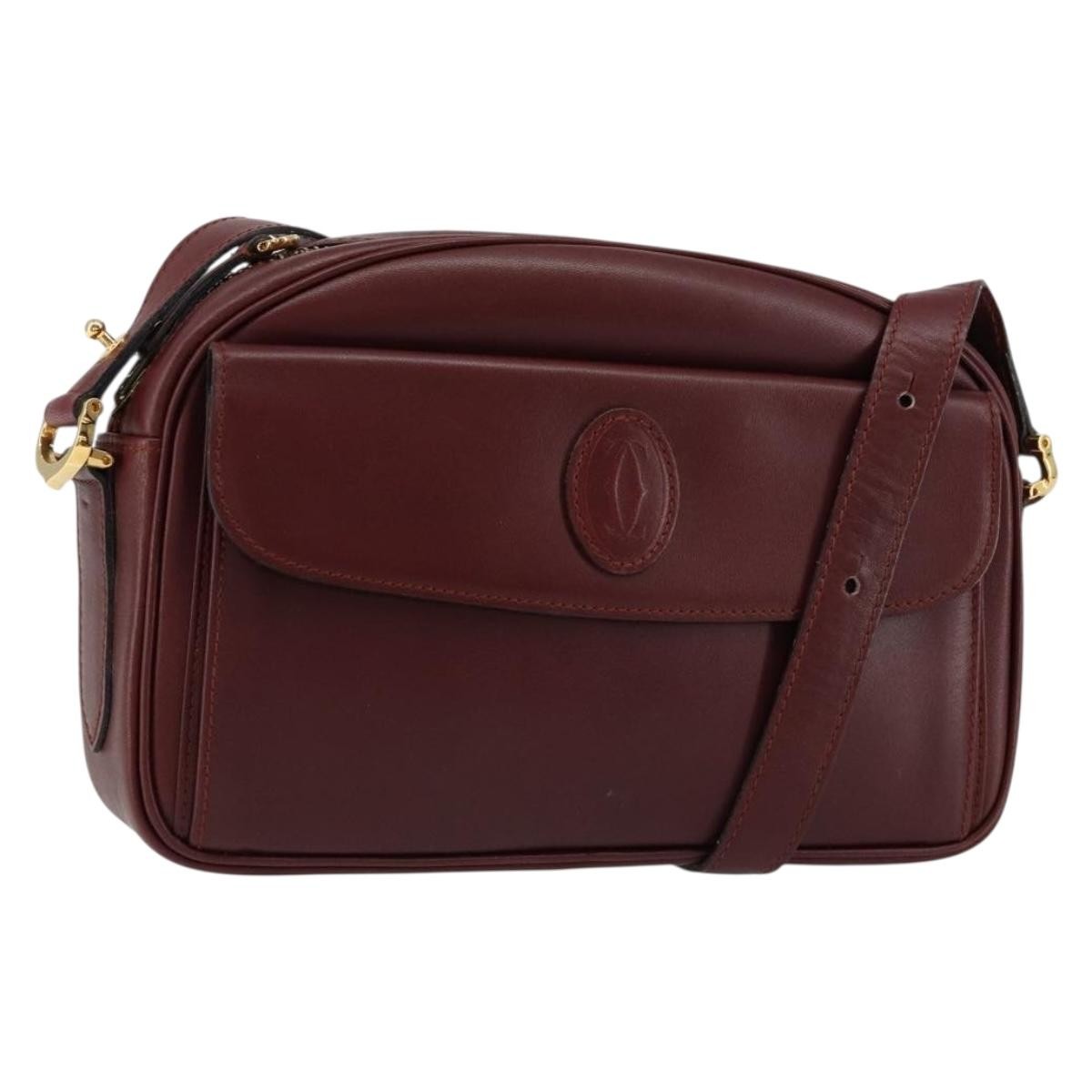 cartier Must de Cartier Shoulder Bag Leather