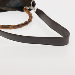 Gucci Sherry bamboo Shoulder Bag Nylon