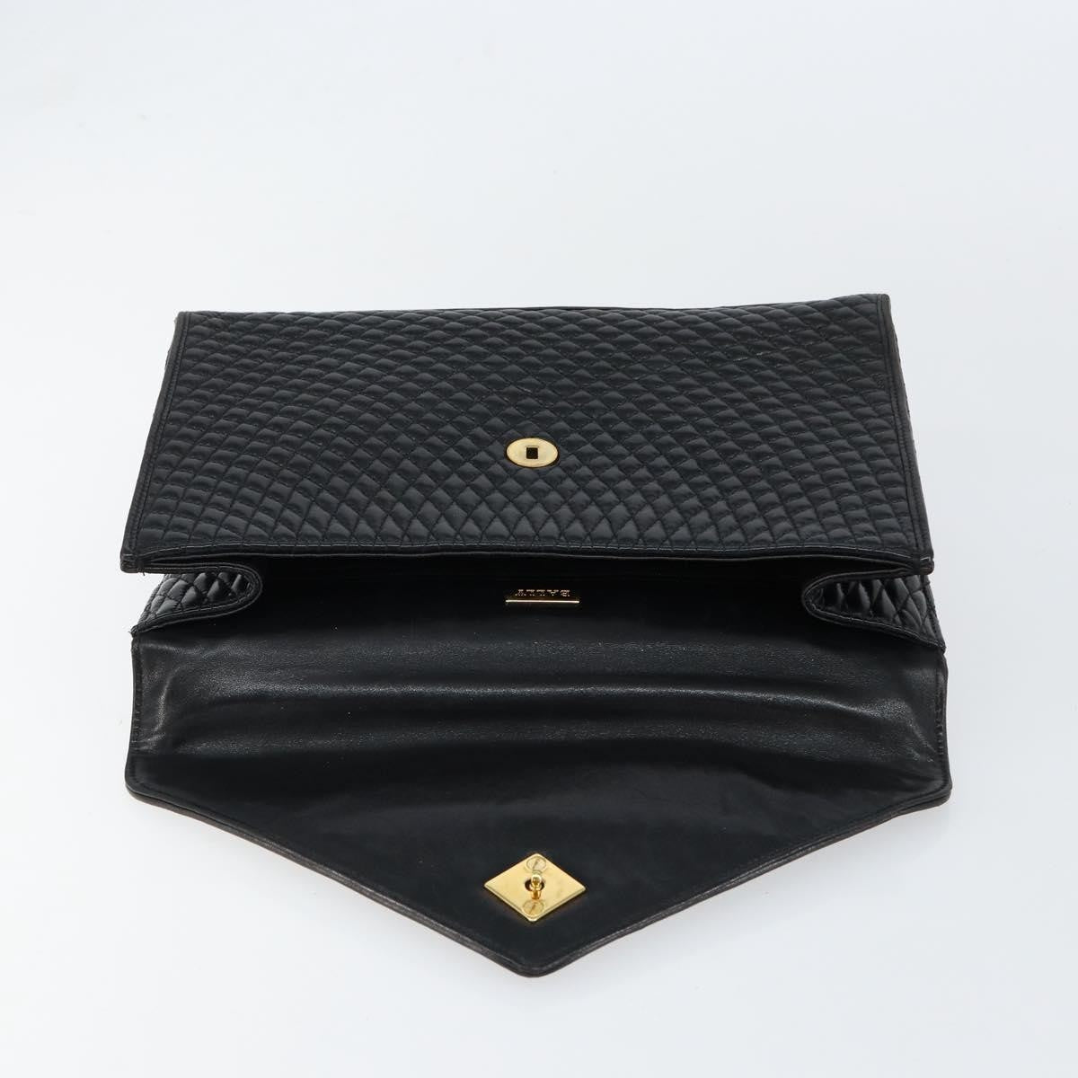 Bally Vintage Handbag Quilted Leather