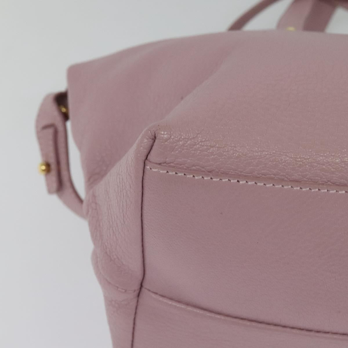 Salvatore Ferragamo Gancini Tote Leather