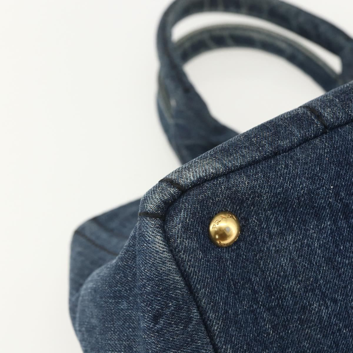 Prada Canapa Tote Denim