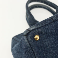 Prada Canapa Tote Denim