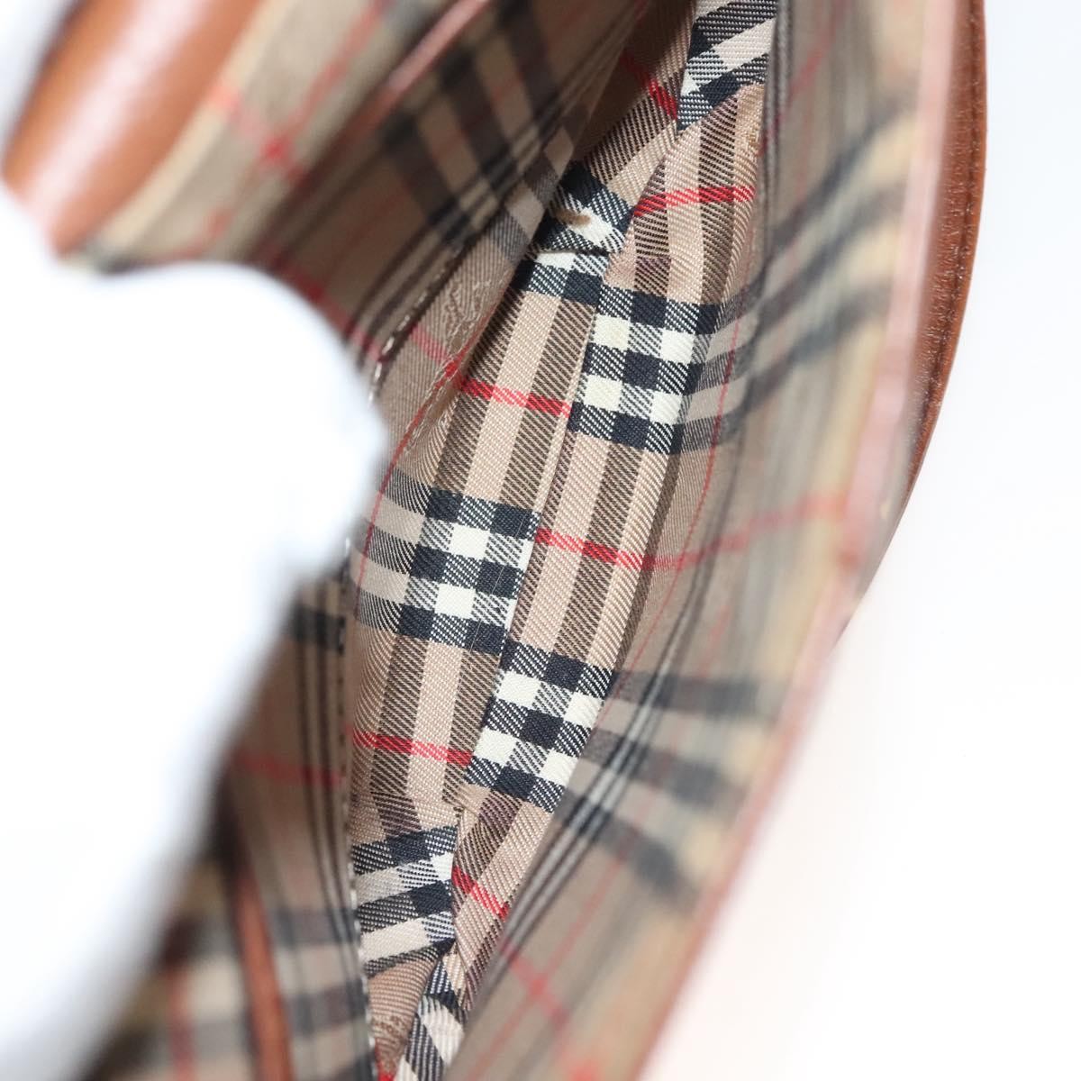 Burberry Flap Shoulder Bag Leather