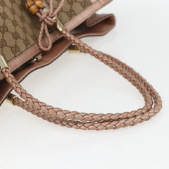 Gucci Bella Tote GG Canvas with Leather