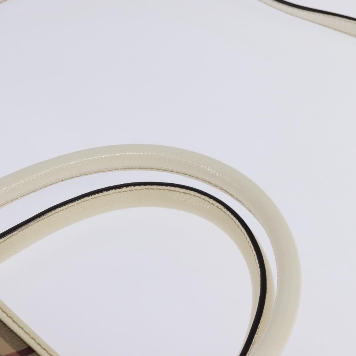 Burberry Minford Satchel Haymarket Coated Canvas