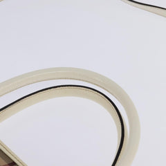 Burberry Minford Satchel Haymarket Coated Canvas