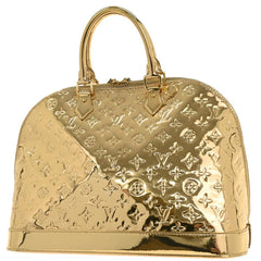Louis Vuitton Alma Handbag Monogram Miroir PVC