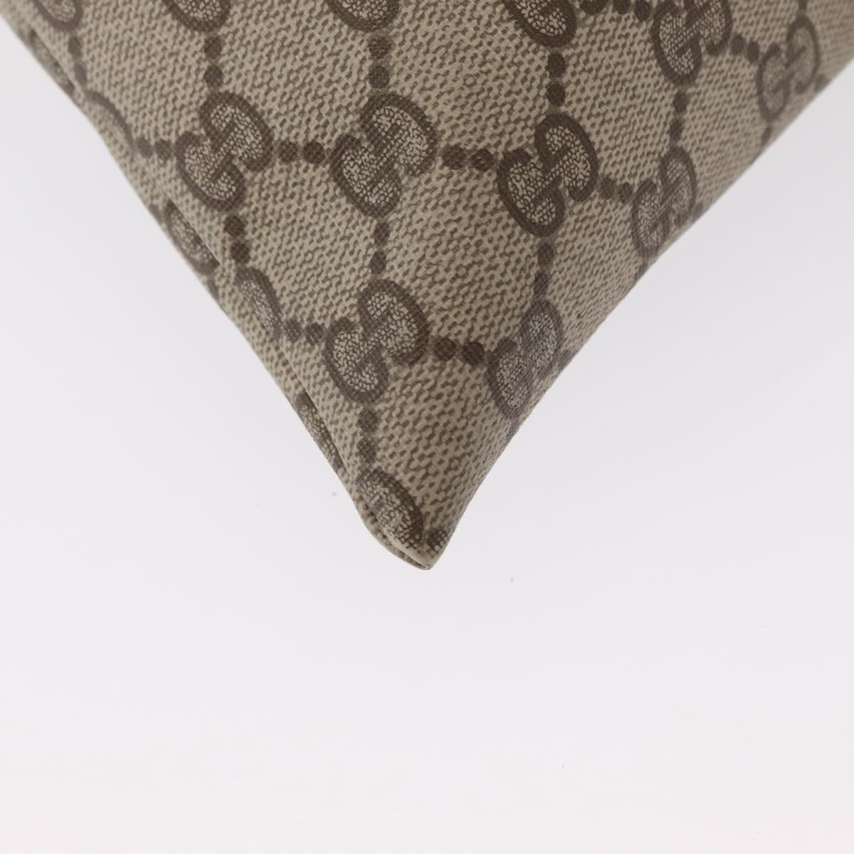 Gucci Drawstring Shoulder Bag GG Canvas with Leather