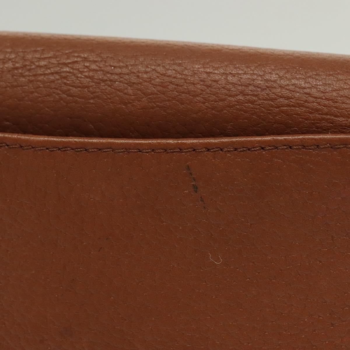 Burberry Flap Shoulder Bag Leather