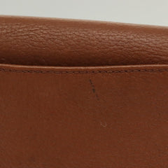 Burberry Flap Shoulder Bag Leather