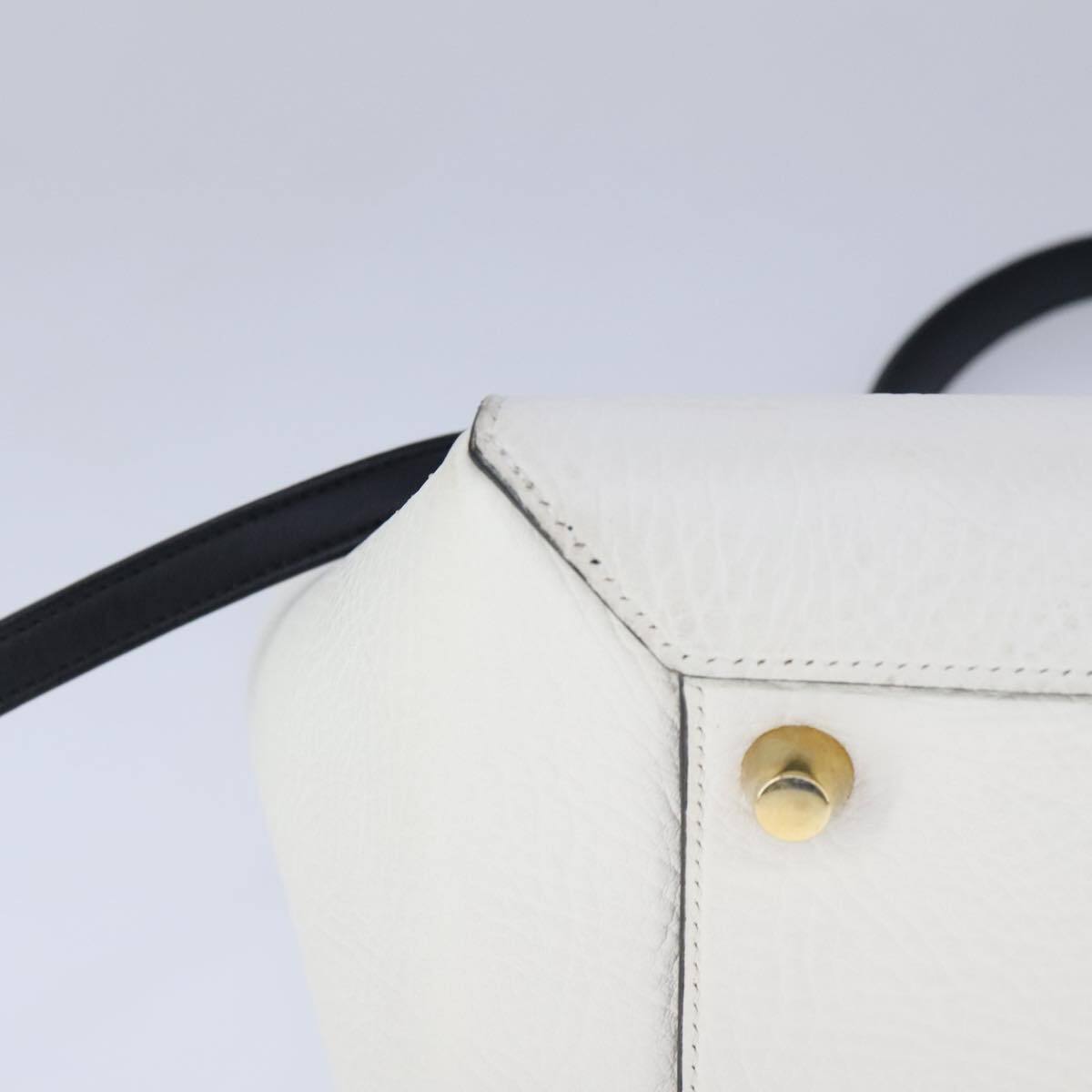 Celine Bicolor Belt Bag Leather