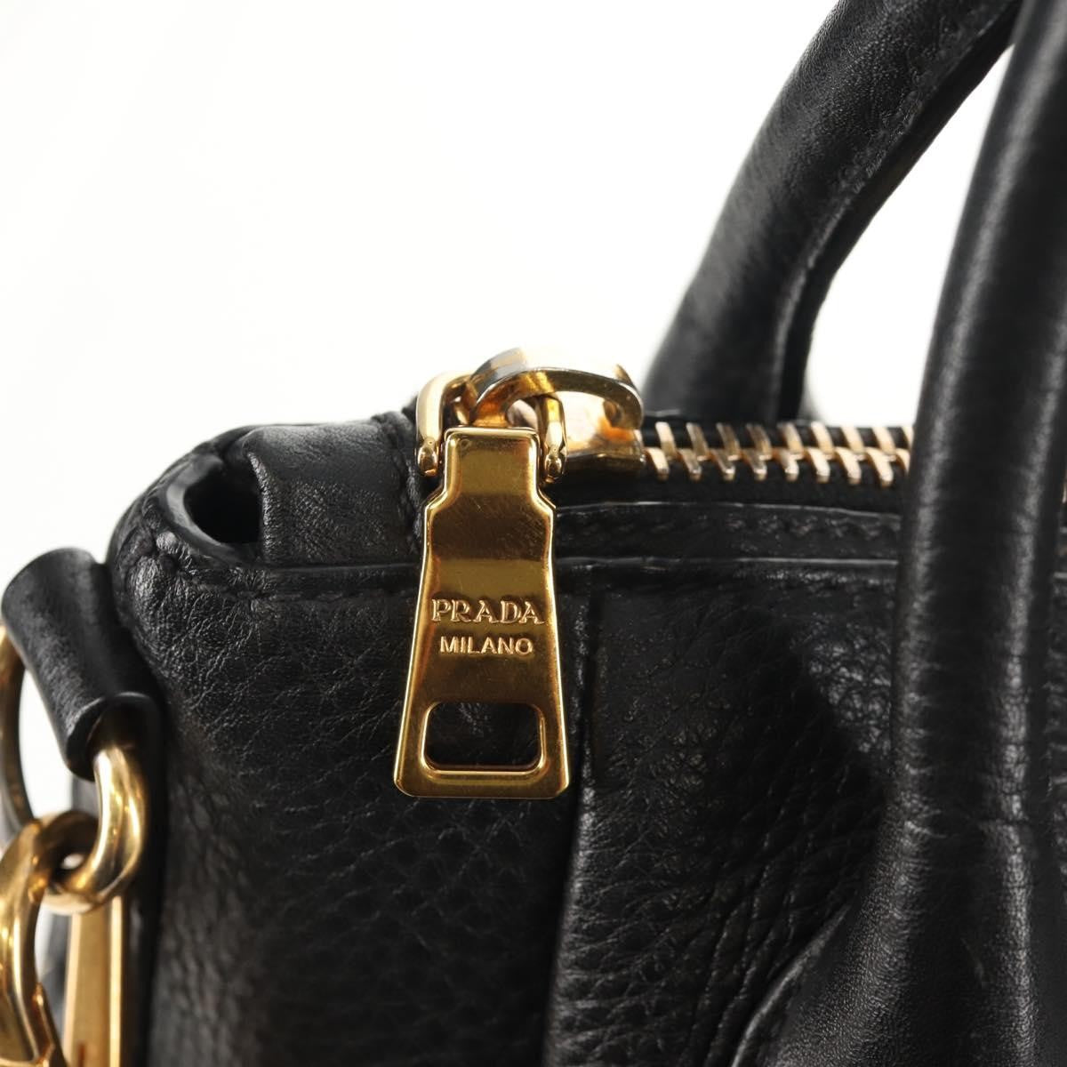 Prada Top Zip Convertible Tote Vitello Daino