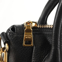 Prada Top Zip Convertible Tote Vitello Daino
