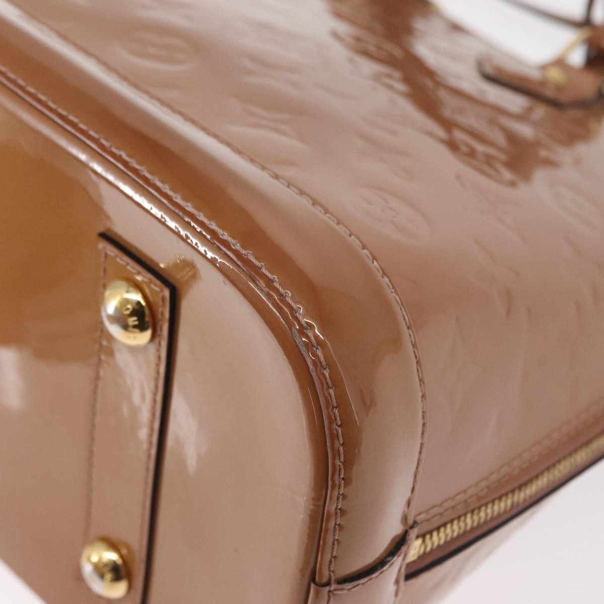 Louis Vuitton Alma Handbag Patent Leather