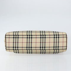 Burberry Nova Check Tote Canvas and Leather