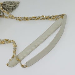 Bally Vintage Chain Shoulder Bag Quilted Leather