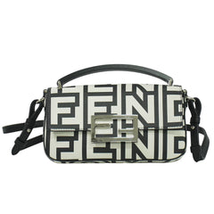 Fendi x Marc Jacobs Baguette NM Bag Printed Leather