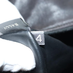 Bally Vintage Chain Shoulder Bag Quilted Leather