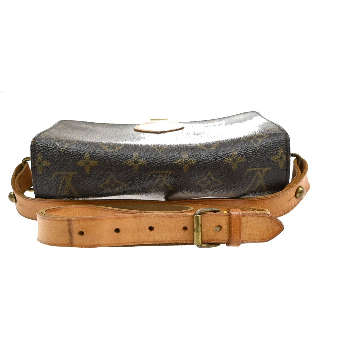 Louis Vuitton Cartouchiere Handbag Monogram Canvas