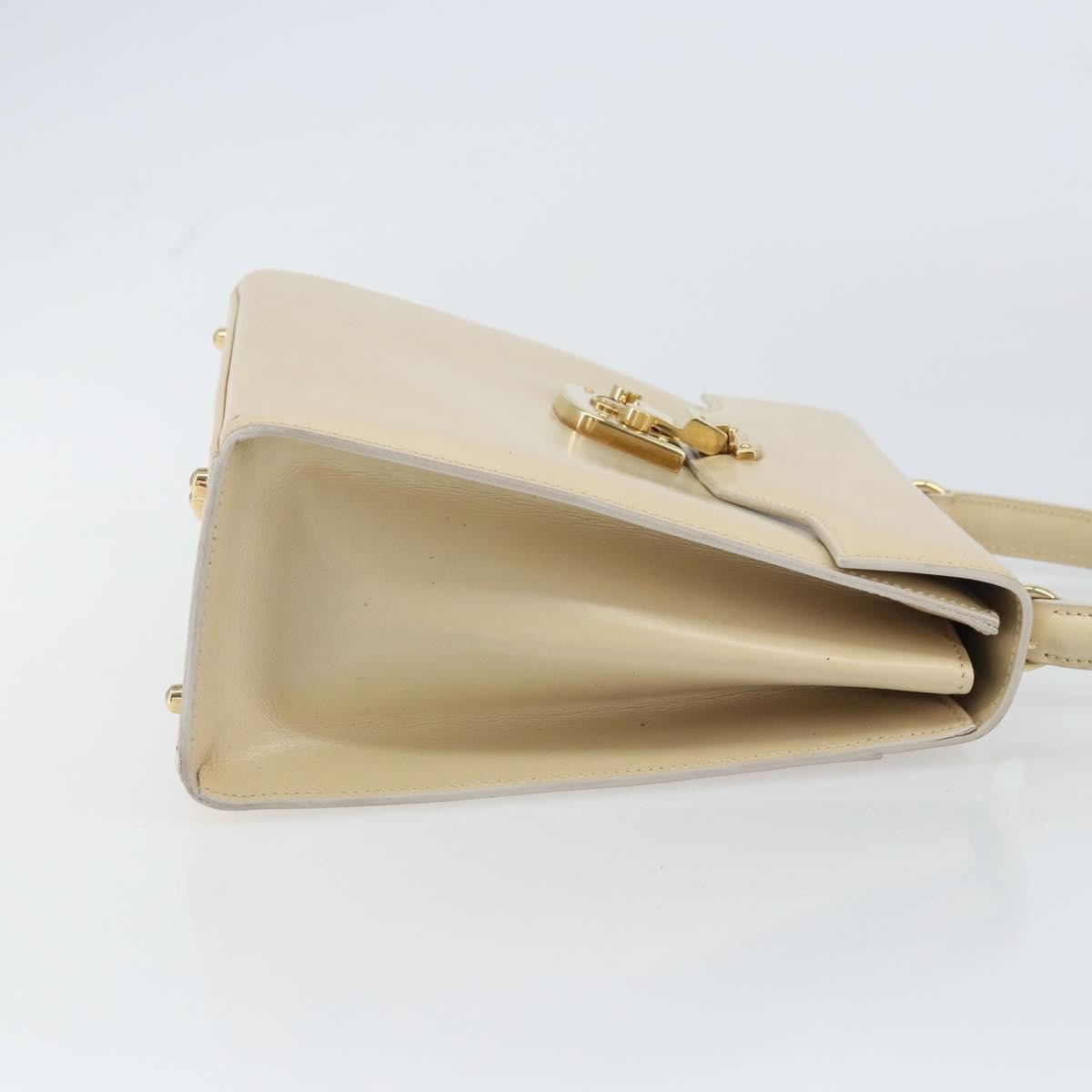 Gucci Vintage Lady Lock Top Handle Bag Leather