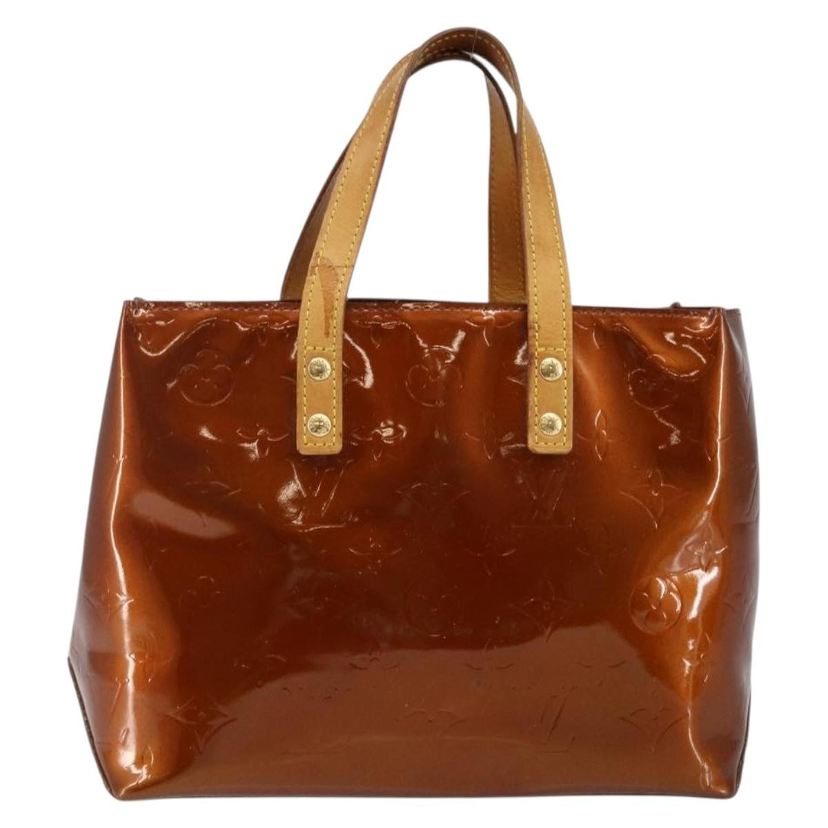Louis Vuitton Reade Handbag Monogram Vernis