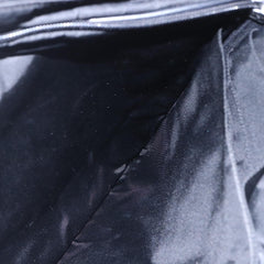 Prada Convertible Front Zip Briefcase Tessuto with Saffiano Leather