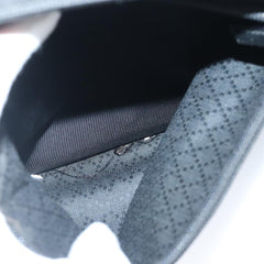 Gucci Bamboo Zip Pouch Nylon & Leather