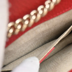 Gucci Interlocking Shoulder Bag Leather