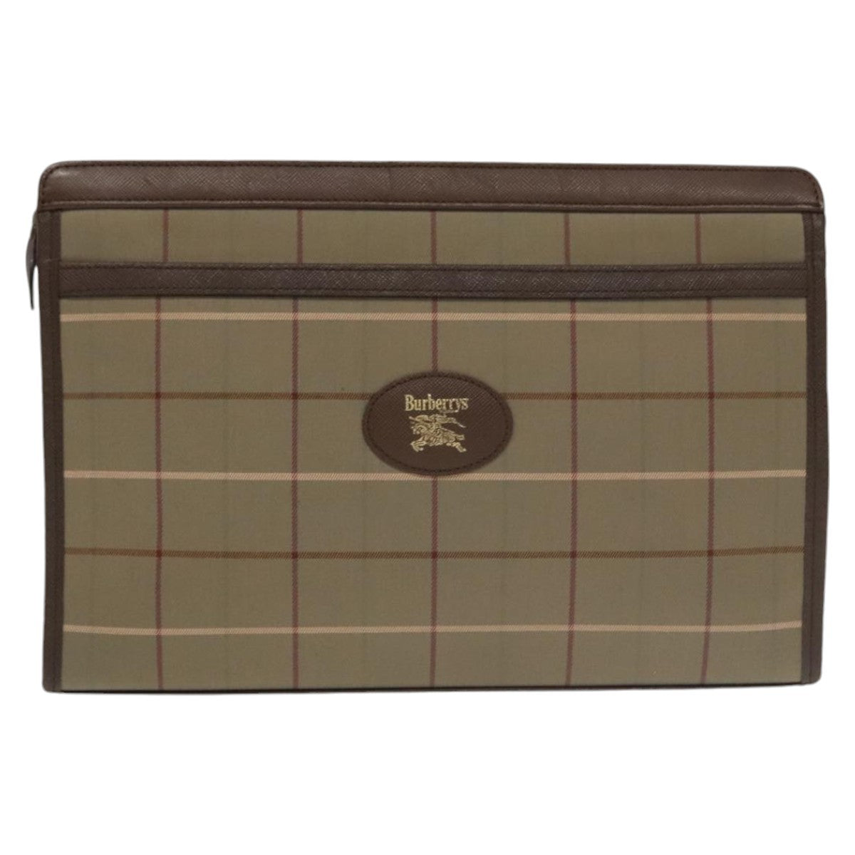 Burberry Nova check Pochette Canvas