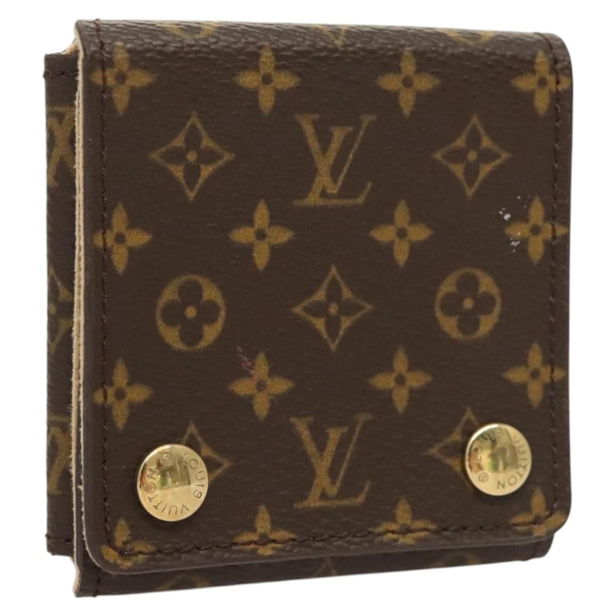 Louis Vuitton CASE JEWELRY BOX Canvas