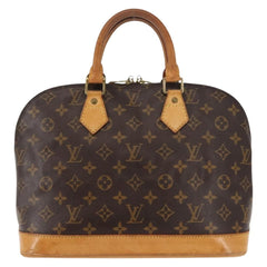 Louis Vuitton Alma Handbag Monogram Canvas