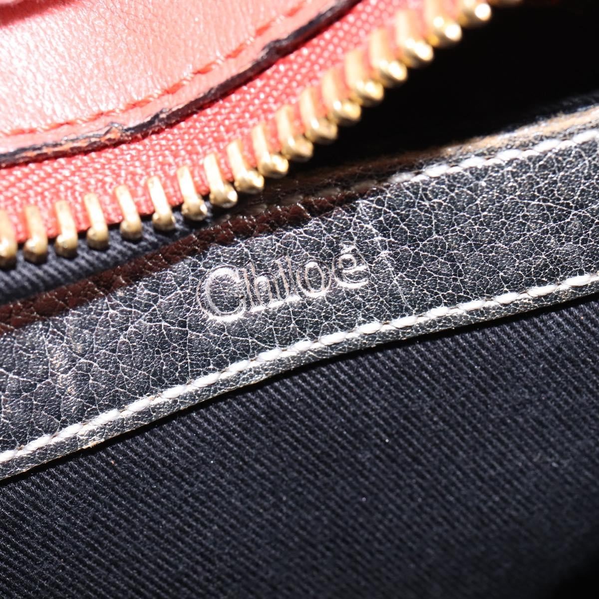 Chloe Paddington Lock Handbag Leather