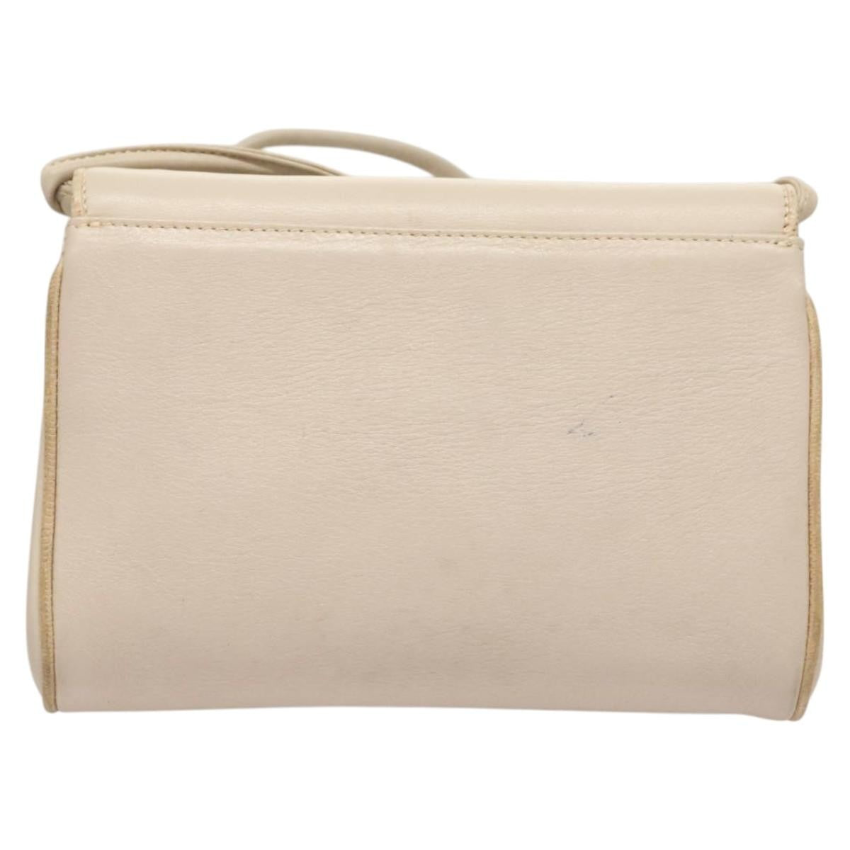 Celine Flap Shoulder Bag Leather