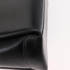 Gucci Vintage Convertible Bamboo Box Crossbody Bag Leather