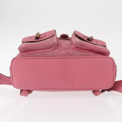 Gucci Vintage Bamboo Backpack Suede