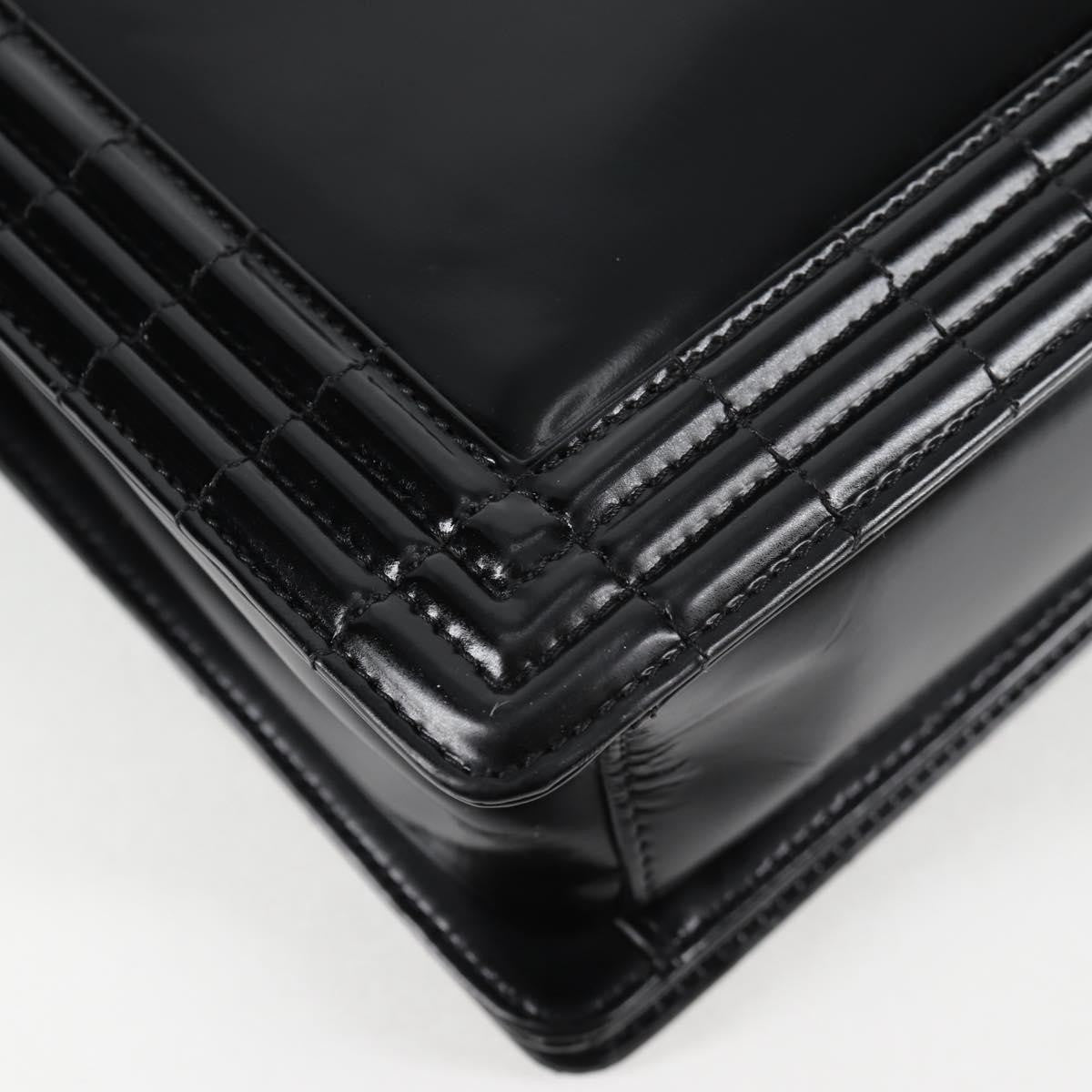 Chanel Reverso Boy Flap Bag Patent