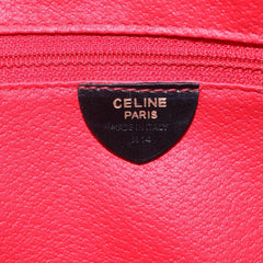 Celine Vintage Triomphe Shoulder Bag Leather