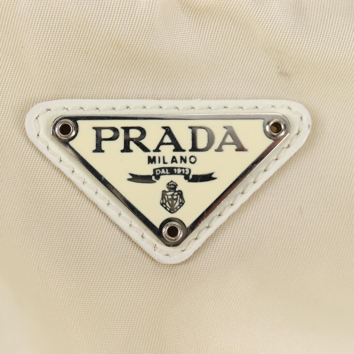 Prada Front Pocket Buckle Backpack Nylon