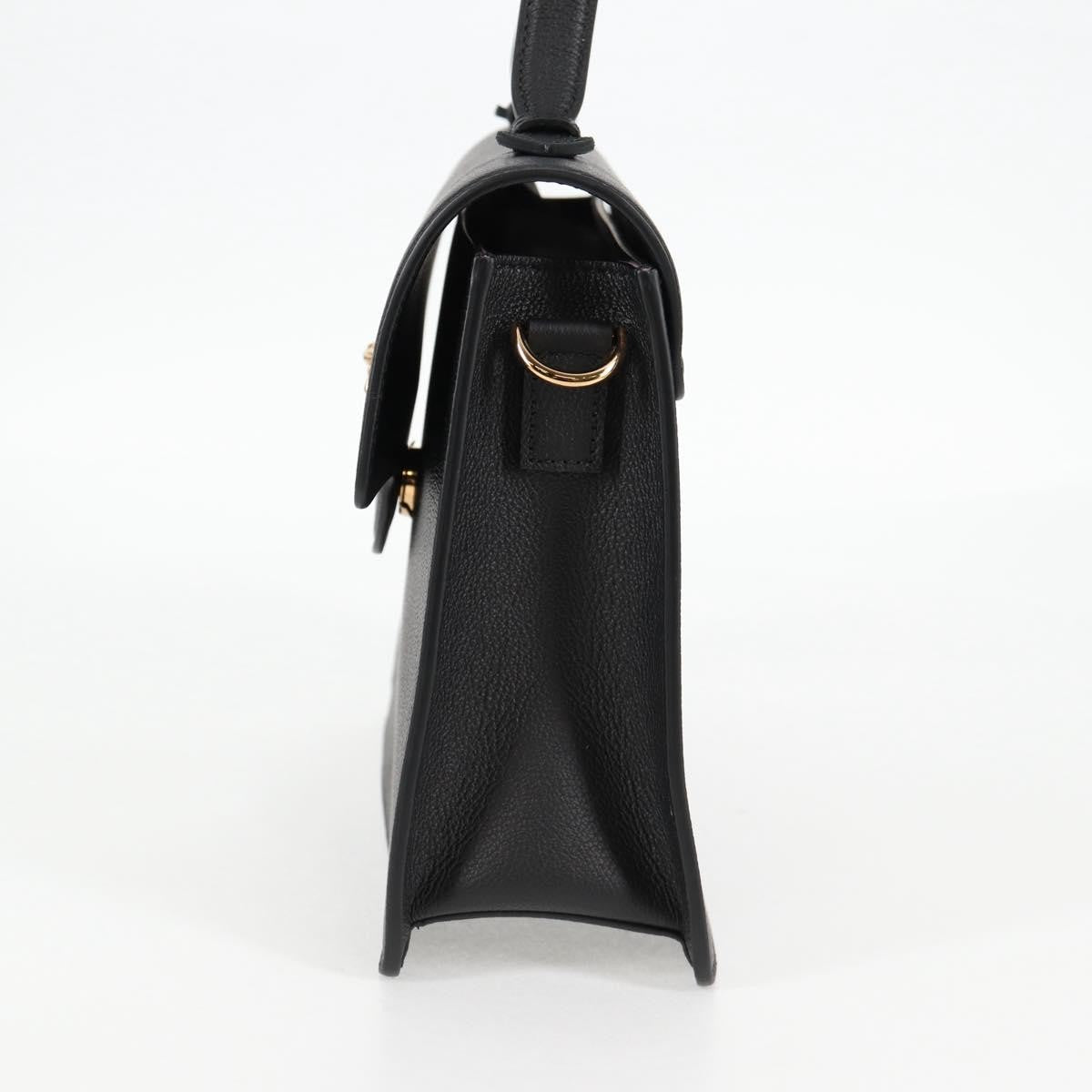 Versace La Medusa Top Handle Bag Leather