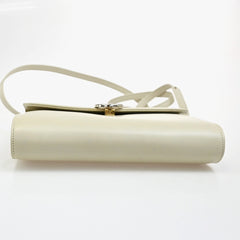 Celine Vintage Triomphe Flap Bag Leather