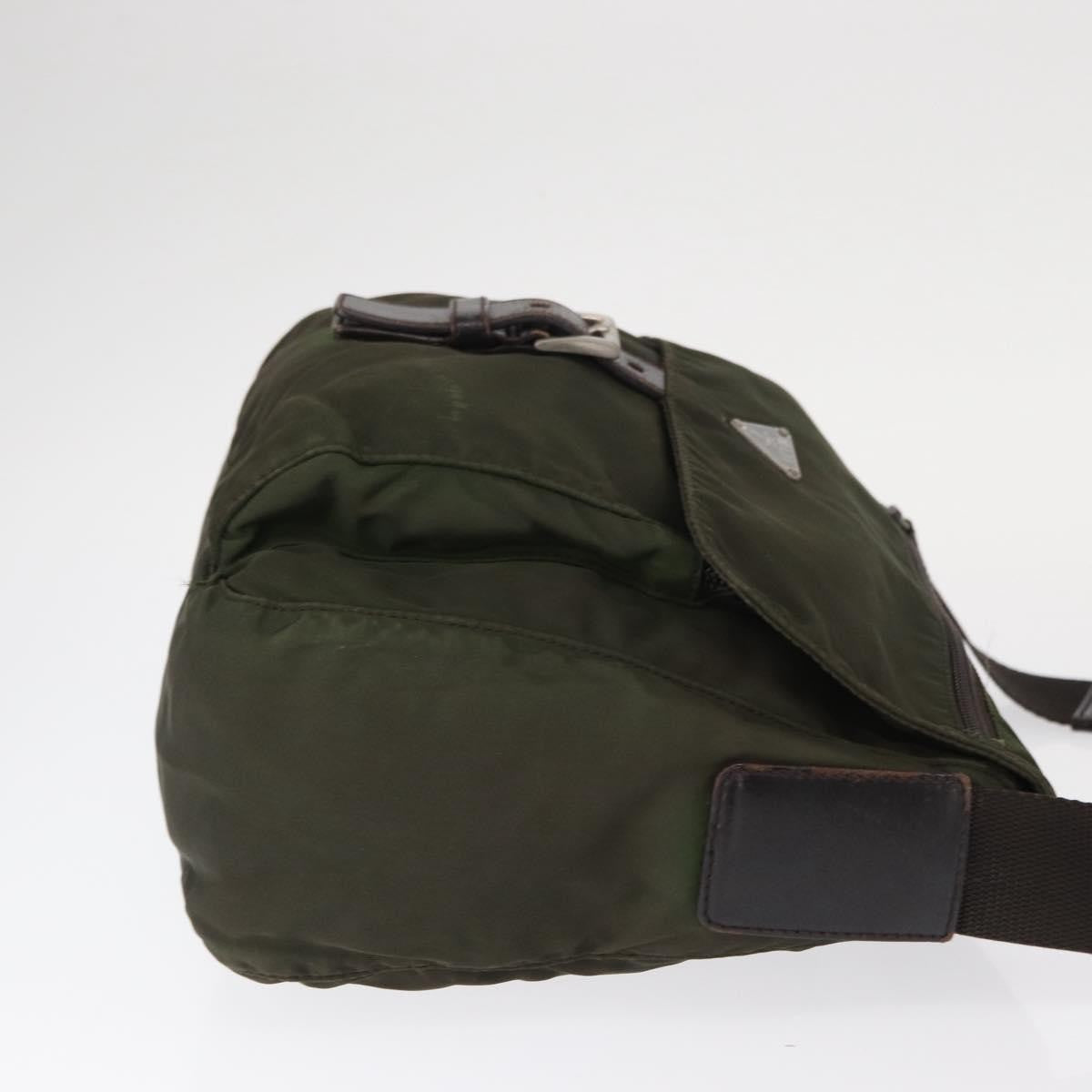 Prada Buckle Messenger Bag Tessuto