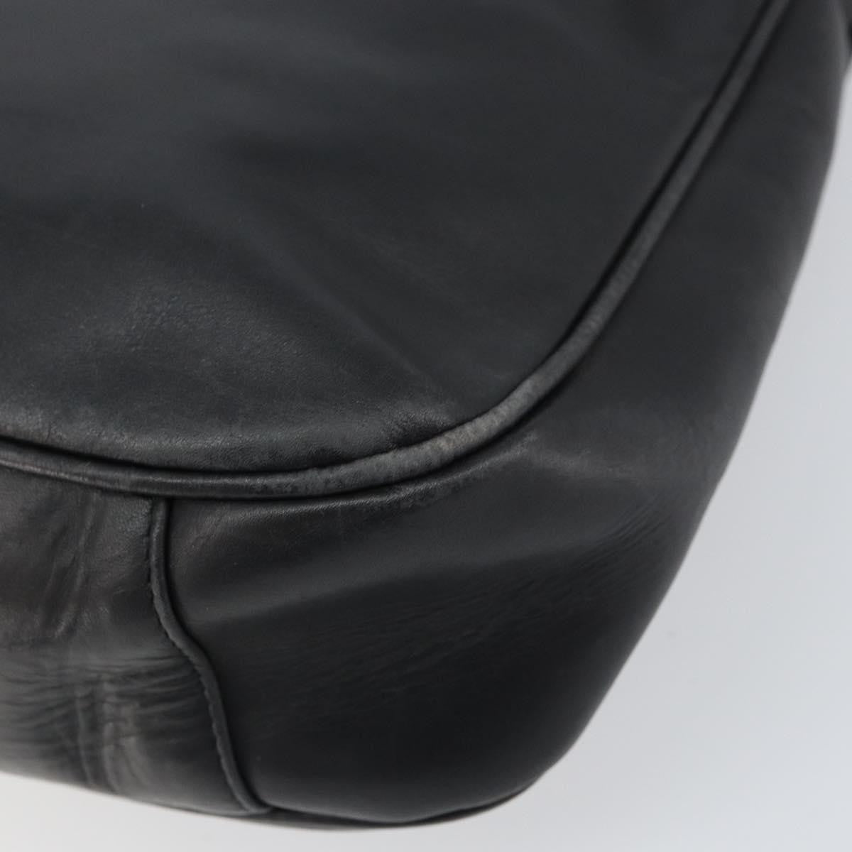 Gucci Vintage Bamboo Handle Open Hobo Leather