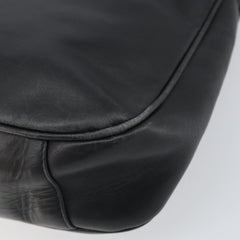 Gucci Vintage Bamboo Handle Open Hobo Leather