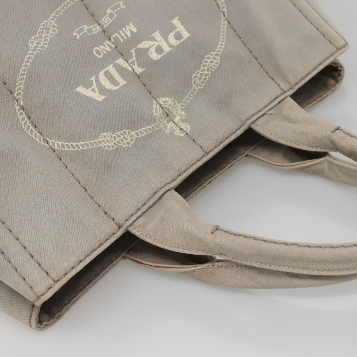 Prada Canapa Convertible Tote Canvas