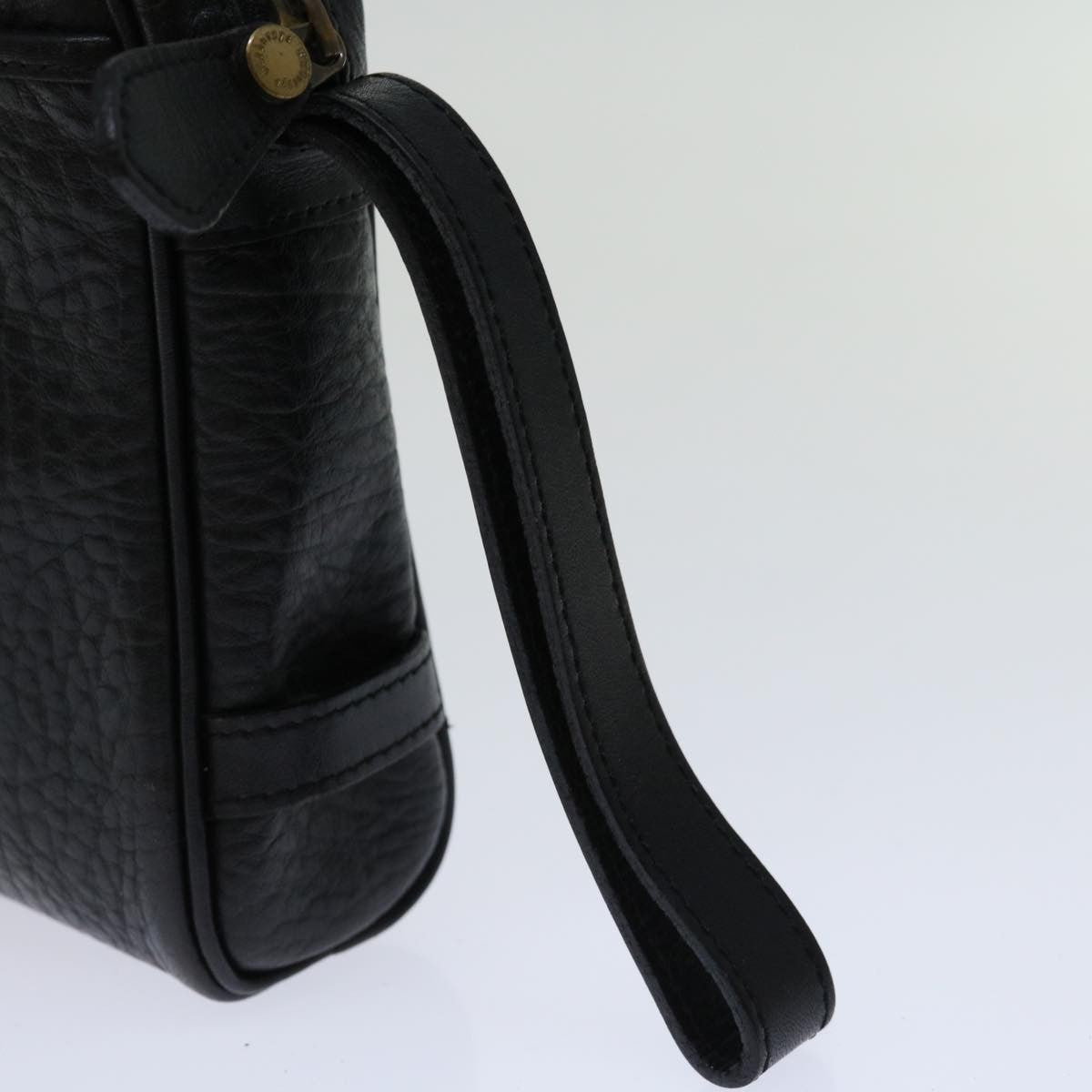 Burberry Zip Clutch Leather