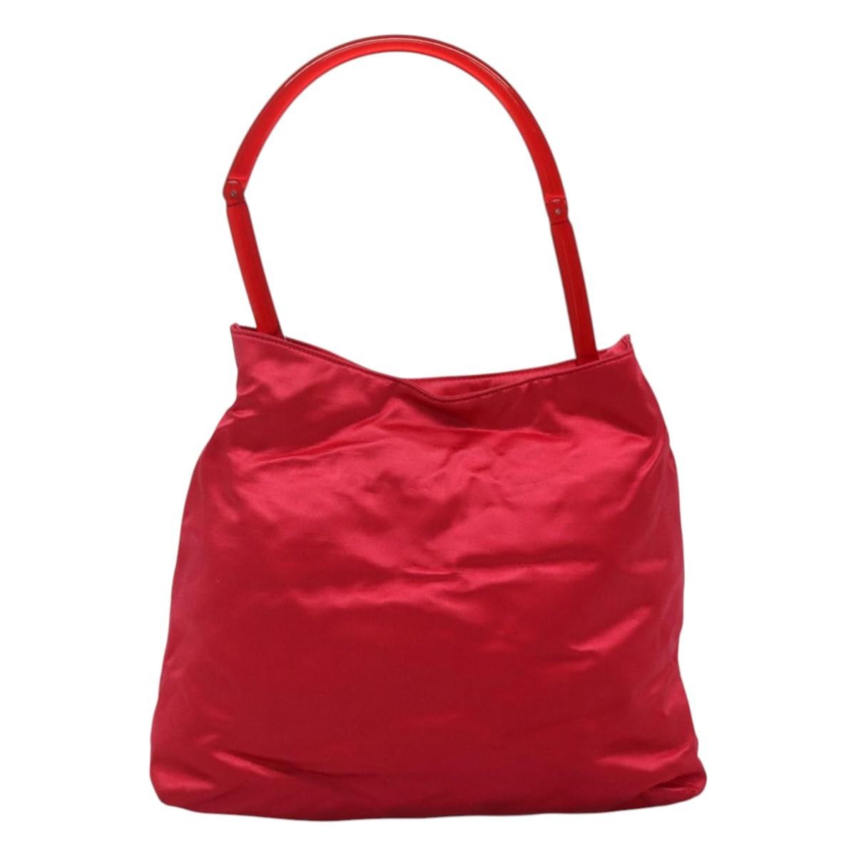 Prada Resin handle shoulder bag Tessuto