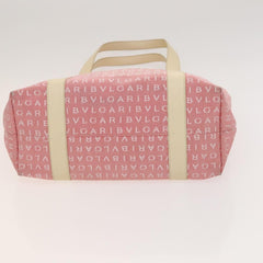 Bvlgari B.Zero1 Logomania Bag Canvas with Leather