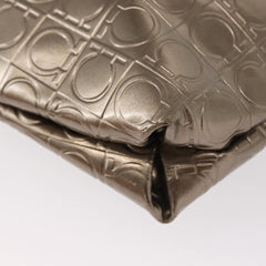 Salvatore Ferragamo Gancini Shoulder Bag Patent Leather